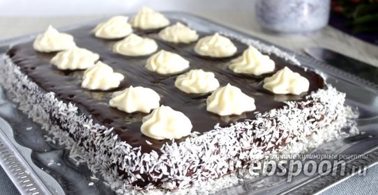 Быстрый шоколадный кухен без яиц