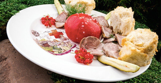 Салат-шашлык