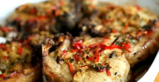 Свиные отбивные в сумасшедшем маринаде