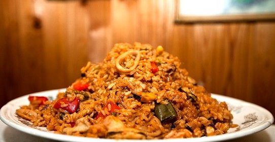 Паэлья в казане