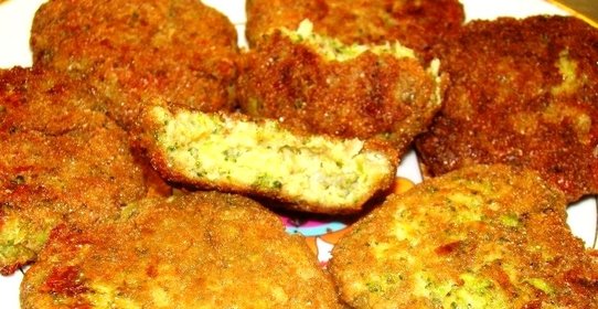 Котлеты из брокколи