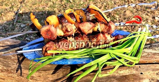 Шашлык из свинины классический на уксусе