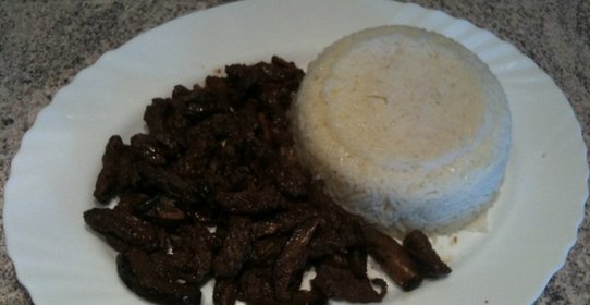 Говядина с шиитаке