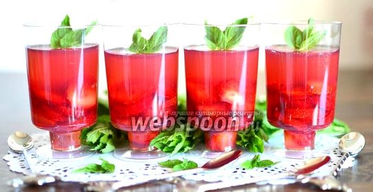 Клубничное желе