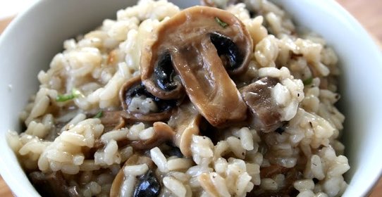 Ризотто с шампиньонами