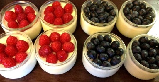 Ванильная панна-котта