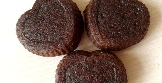 Заварные шоколадные кексы