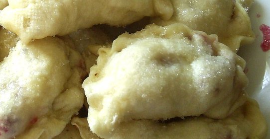 Вареники с вишней