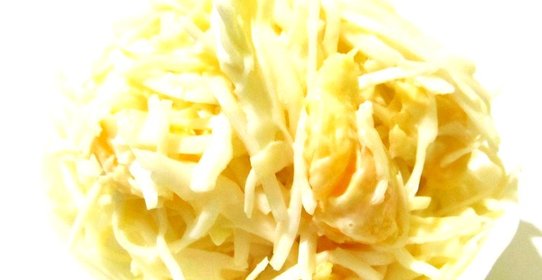 Салат с белокочанной капусты с апельсином