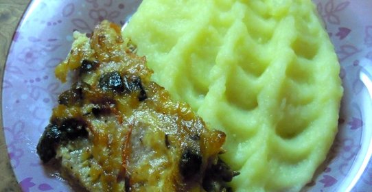 Телятина с помидорами