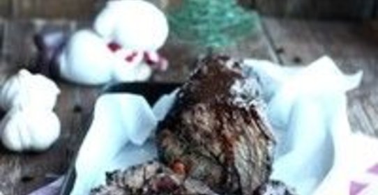 Говядина в кофейном маринаде