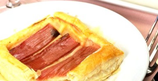 Креманки с ревенем