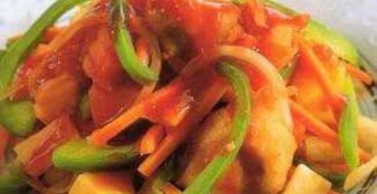 Кисло-сладкая свинина по-китайски