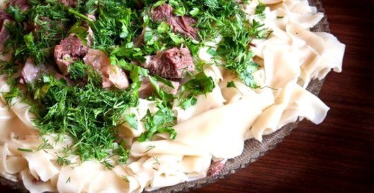 Бешбармак казахский