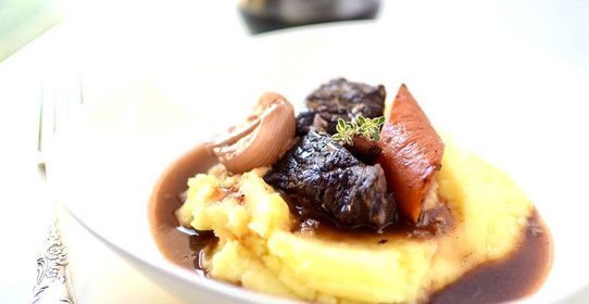 Говядина в вине по-бургундски