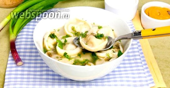 Пельмени с чёрной редькой