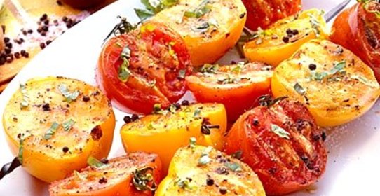 Шашлык из помидоров