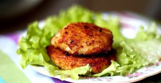 Котлеты из курицы с сыром