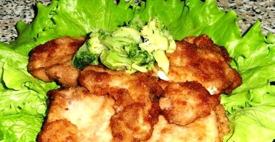 Отбивные из куриных бедрышек