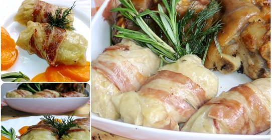 Берошские голубцы В парадных мундирах