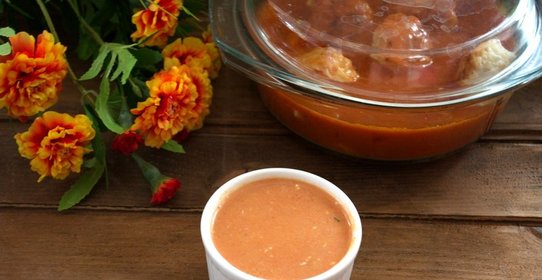 Соус к тефтелям со сметаной