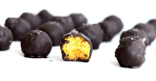 Трюфели из кокоса и кураги