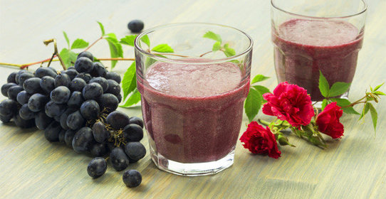 Бананово-виноградный смузи