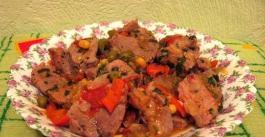 Мясо по-мексикански