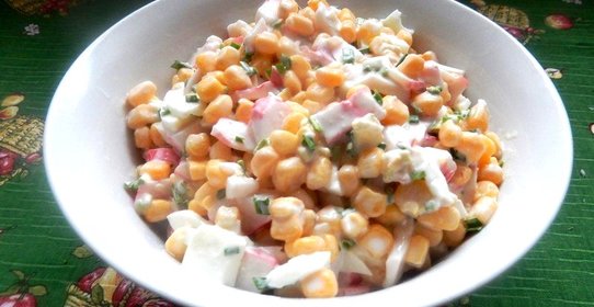Салат Кукурузка