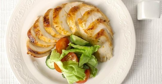 Куриные грудки в цитрусовой глазури