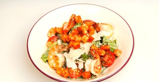 Салат Цезарь без курицы