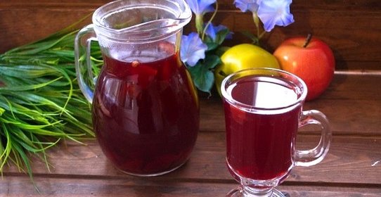 Компот из свежих фруктов