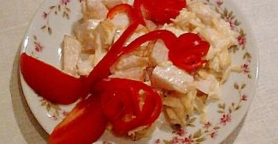 Салат из груш с сыром