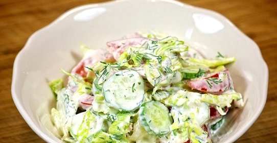 Салат На даче