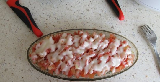 Салат Селедка под шубой Летняя