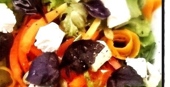 Оранжевый салат