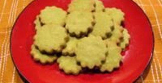 Печенье из зеленого чая