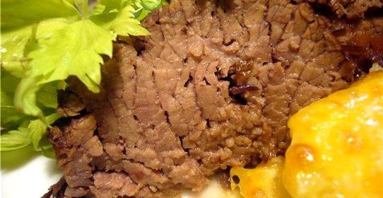 Мясо разварное