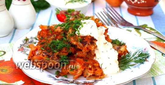 Капустные котлеты в томатном соусе