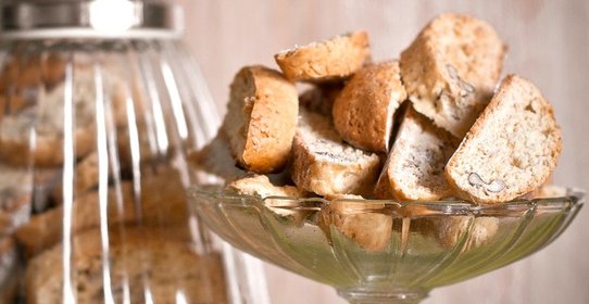 Кантуччини с грецкими орехами