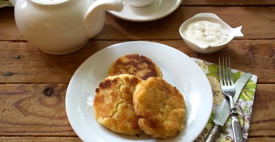 Котлеты из вареной курицы