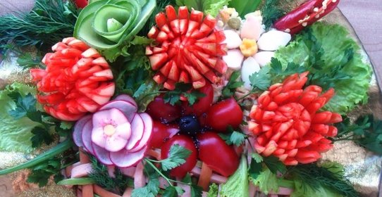 Салат Весенний букет