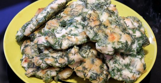 Котлеты куриные с укропом