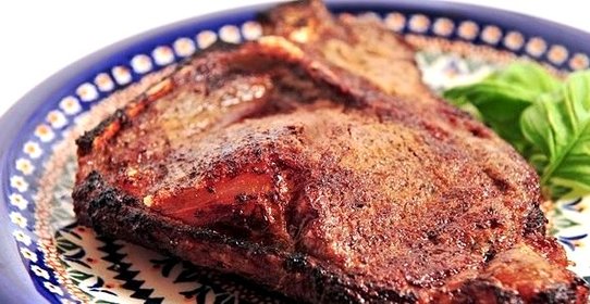 Антрекот на косточке