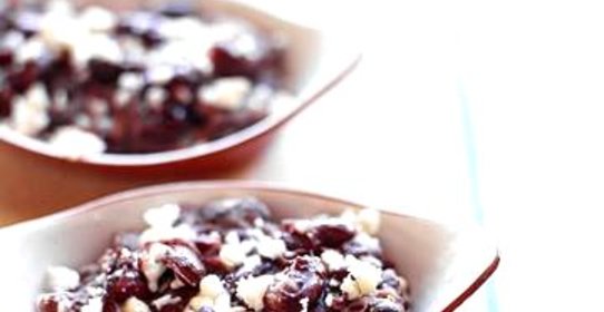 Красная фасоль с сыром