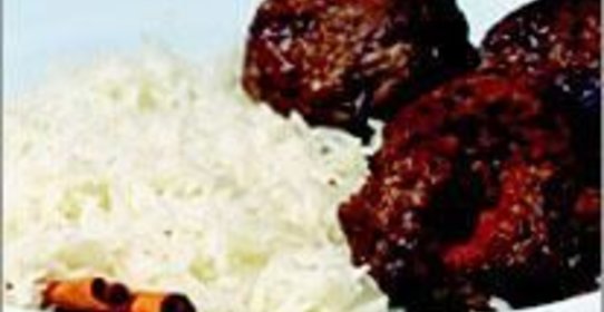 Тефтели с корицей