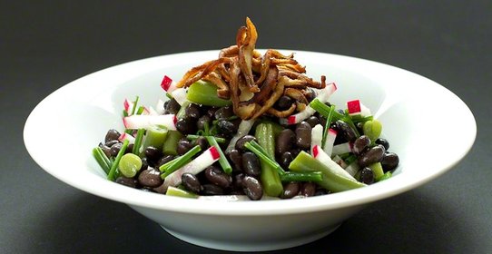 Салат с шиитаке