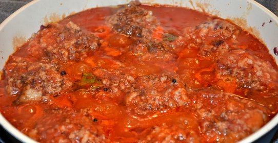 Мясные тефтели в томатном соусе