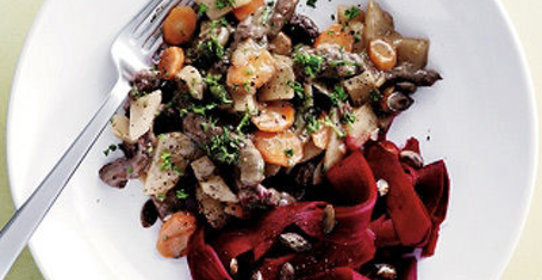 Бефстроганов — диетическая версия