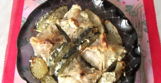 Манты с кабачками